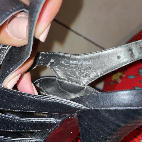 Sexy holes open toe heels - Picture 4 of 4